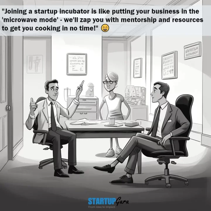 cartoon_explaining_startup_incubator_startupguru