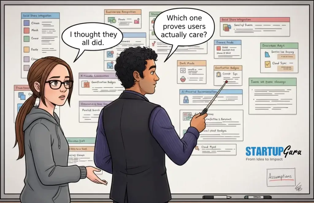 Building the Wrong Thing First