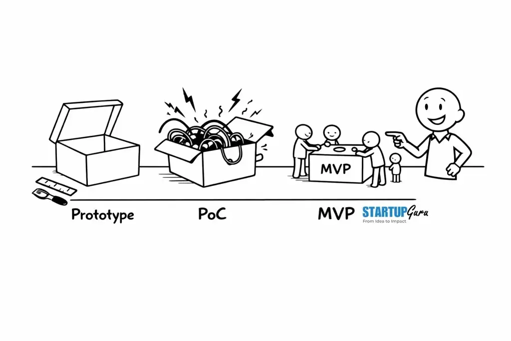 MVP vs PoC vs Prototype