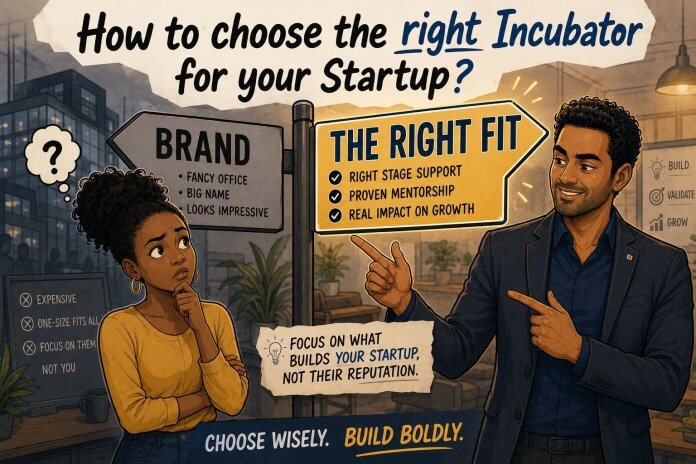 how to choose the right startup incubator