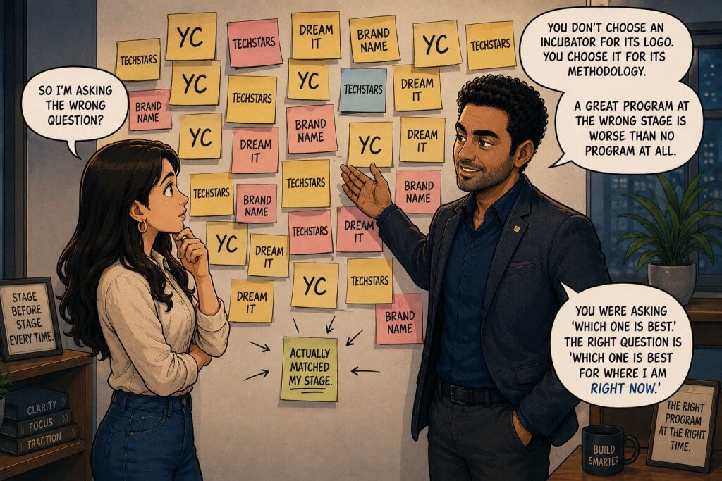 why most founders choose the wrong incubators/accelerators for their startup