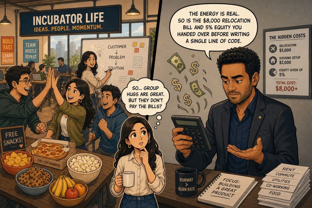 What a local startup incubator offers